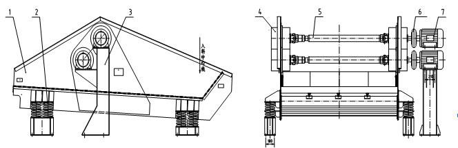 脱水弛张筛结构图纸